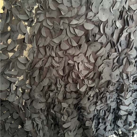 Theia Navy Pedal Long Sleeve Dress - Picture 3 of 4